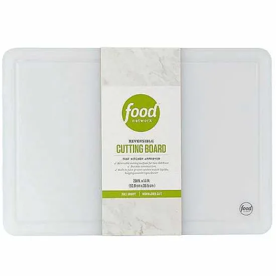 New Food Network 20 X 14 Reversible Cutting Board Cutlery & Knives