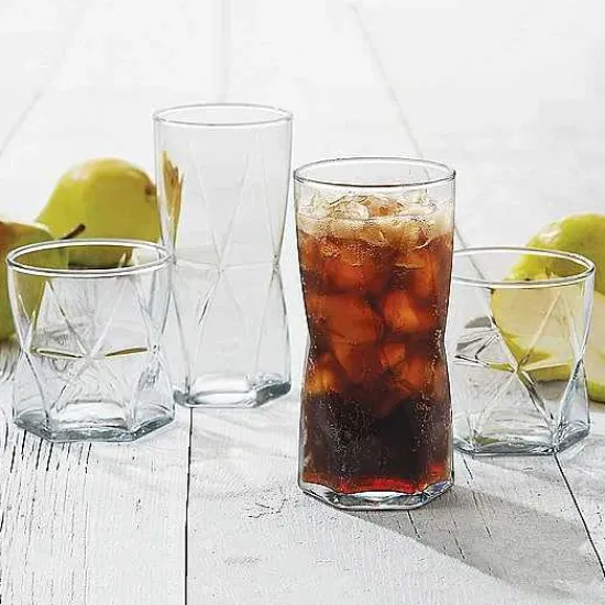 Best Food Network Barlett 16-Pc. Drinkware Set Drinkware & Glassware