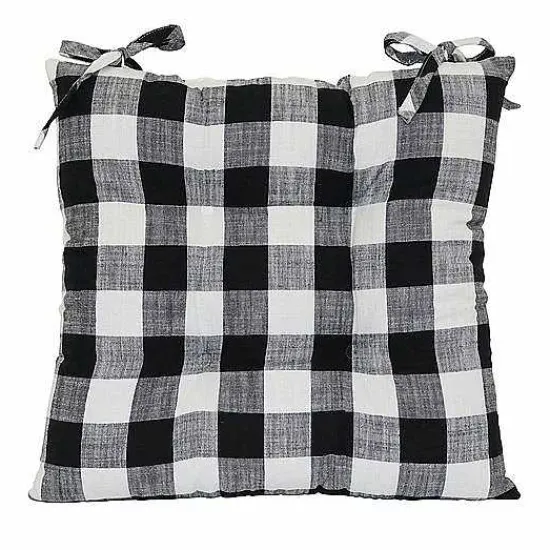 Outlet Food Network Buffalo Check Chair Pad Decorative Pillows & Chair Pads
