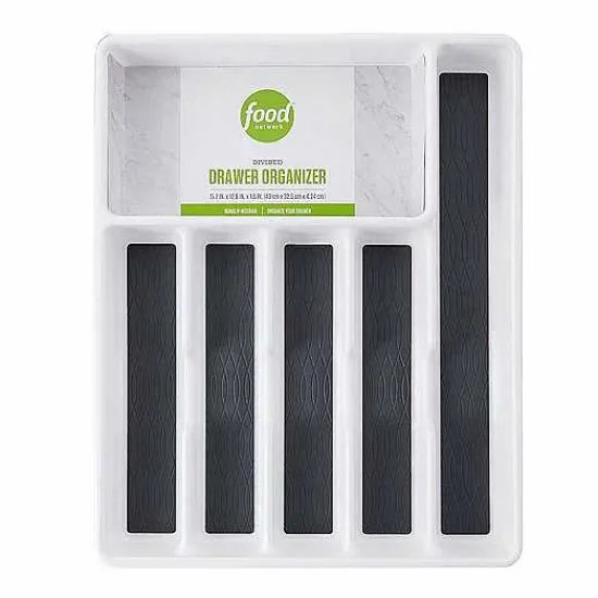 Hot Food Network Divided Drawer Organizer Flatware
