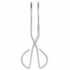 Clearance Food Network 10-In. Stainless Steel Barbeque Tongs Cooking Utensils & Tools