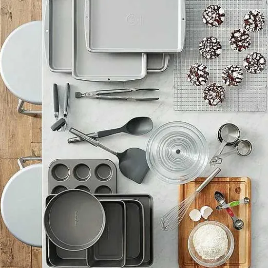 Clearance Food Network 3-Pc. Cookie Sheet Set Cookware & Bakeware