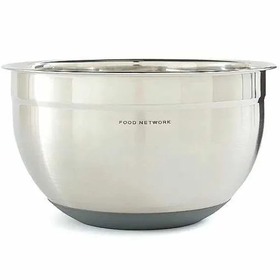 Discount Food Network 8.4-Qt. Stainless Steel Mixing Bowl Cooking Utensils & Tools
