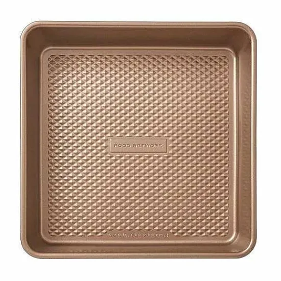 Online Food Network Textured Performance Series 9-In. Nonstick Square Pan Cookware & Bakeware