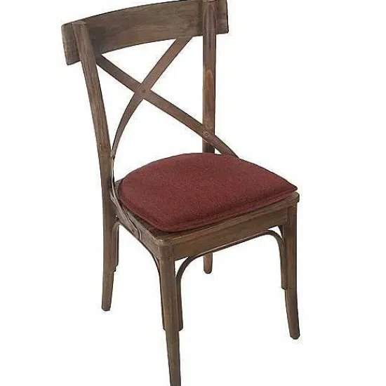 New Food Network The Gripper Awesome Red Chair Pad 4-Pk. Decorative Pillows & Chair Pads