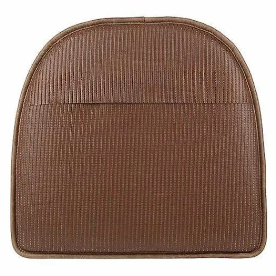 New Food Network The Gripper Faux-Leather Chair Pad Decorative Pillows & Chair Pads